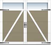 Garage Doors: Seigneurie Collection | Godfroy (R-16)