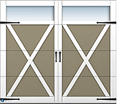 Garage Doors: Seigneurie Collection | Lotbiniere (R-16)