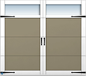Garage Doors: Seigneurie Collection | Port Royal (R-16)