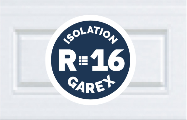 Portes de garage avec Isolation R16